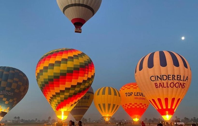 Hot Air Balloon + East and West Bank Tour